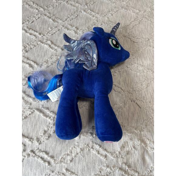 Build-A-Bear Workshop BABW Retired Princess Luna Pegasus Unicorn MLP Pony - Picture 3 of 9